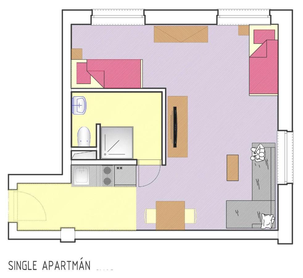 Rezort Gothal Apartmany A Penziony Donovaly Rom bilde