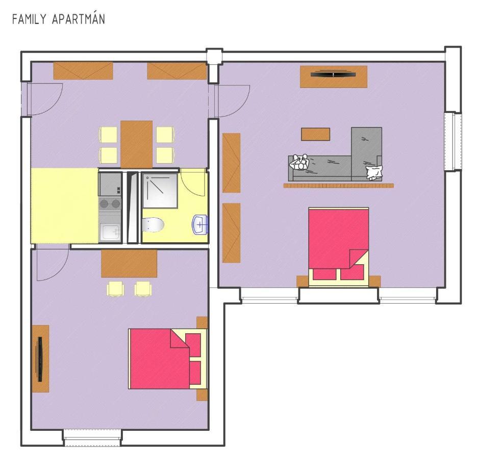 Rezort Gothal Apartmany A Penziony Donovaly Rom bilde